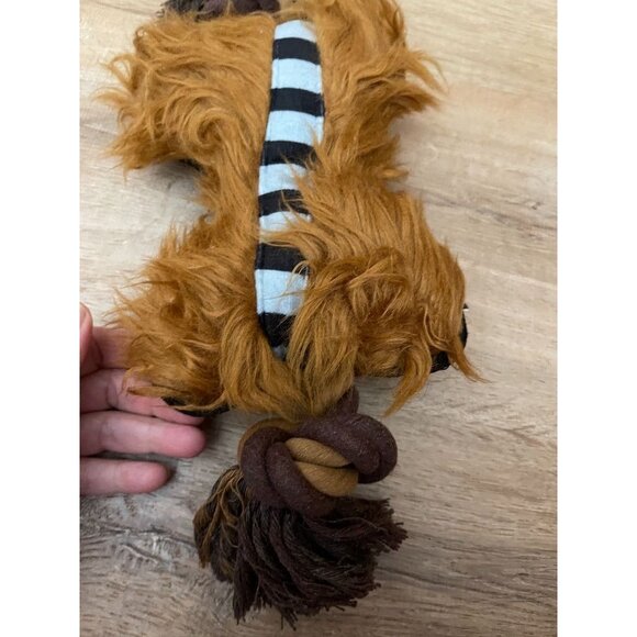NWT Star Wars Chewbacca Plush & Rope Dog Toy - Picture 5 of 6